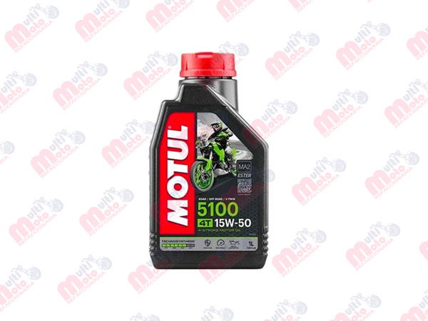 ACEITE MOTUL 5100 15W50 4T 12X1L