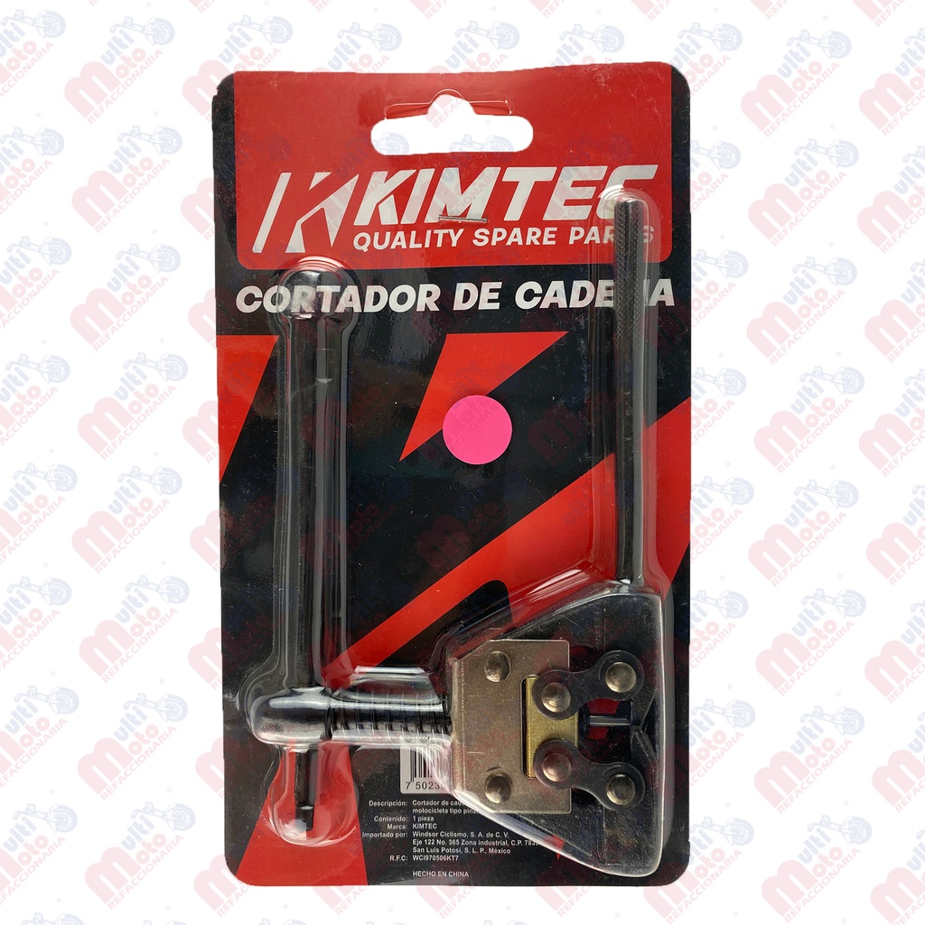 CORTADOR CADENA UNIVERSAL T/PINZA