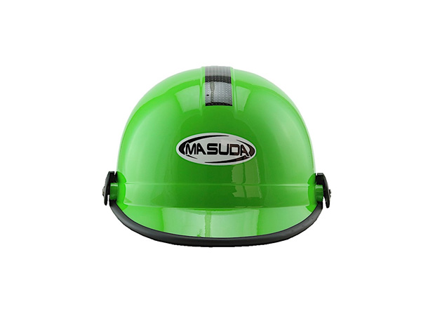 CASCO 1/2 CACHUCHA ABS DE ALTO IMPACTO CALIDAD ISO MSD-300 VERDE