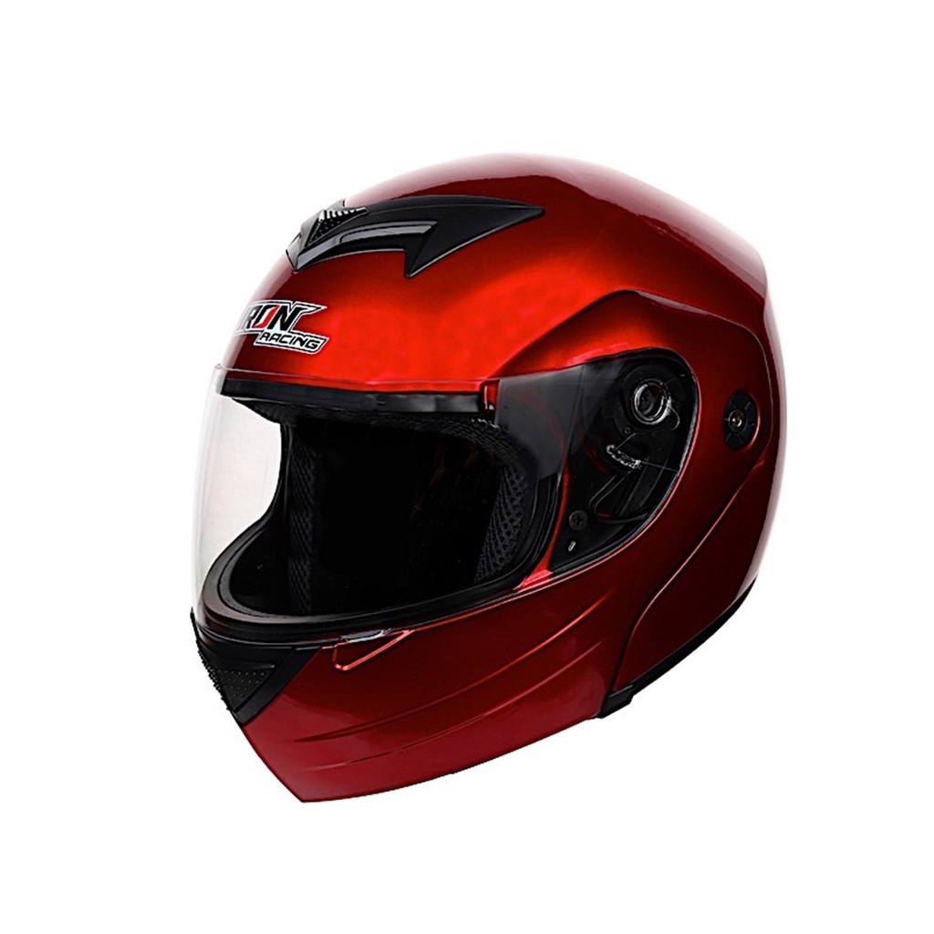 CASCO ABATIBLE IRON RACING IR108 DOT ROJO XL