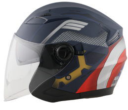 CASCO EDGE / MARVEL  CAPITAN AMERICA MATE      L