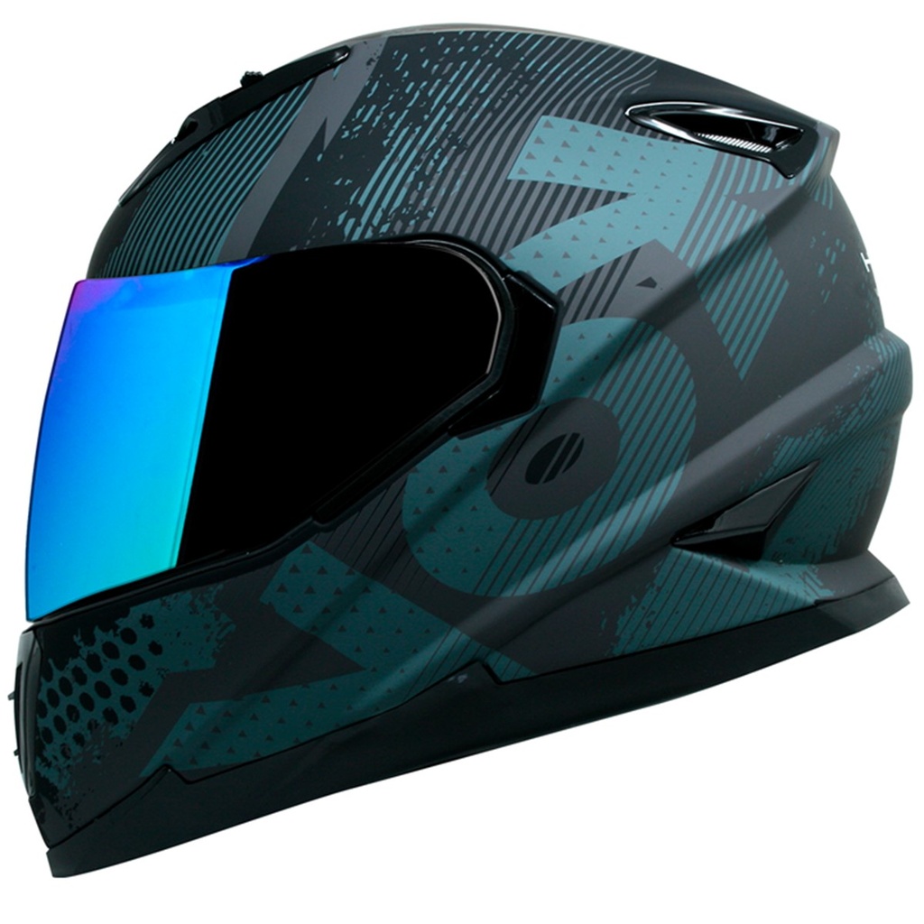 CASCO KOV VENENO MATCH ONE NEGRO M