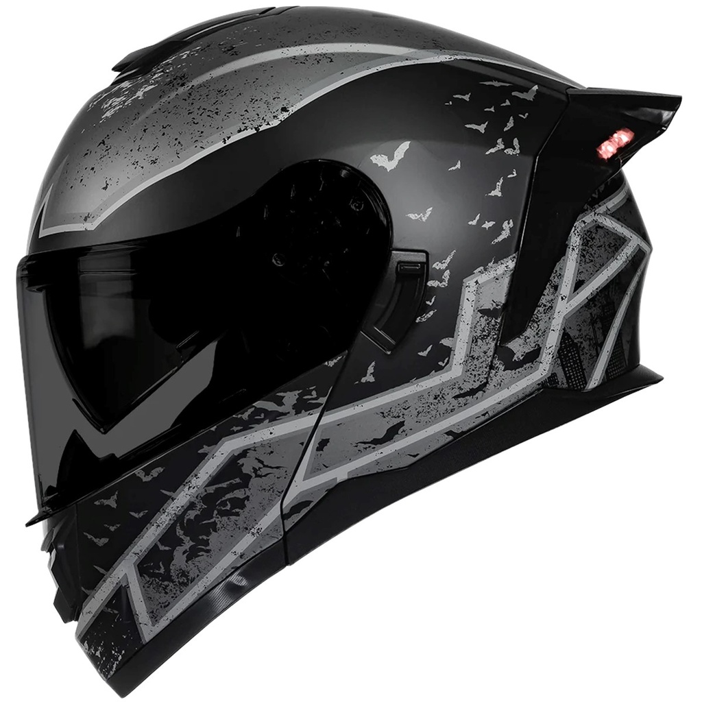 DC CASCO ZERO BATMAN GRIS XL