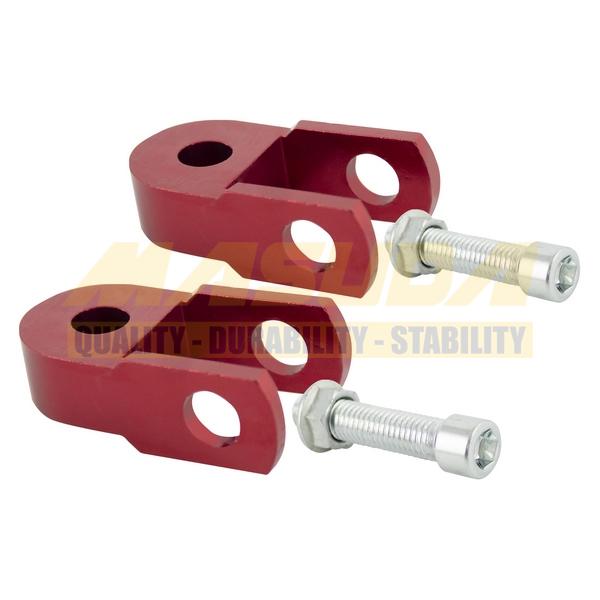 EXTENSION PARA AMORTIGUADOR DE MOTOCICLETA IR-9801 ROJA