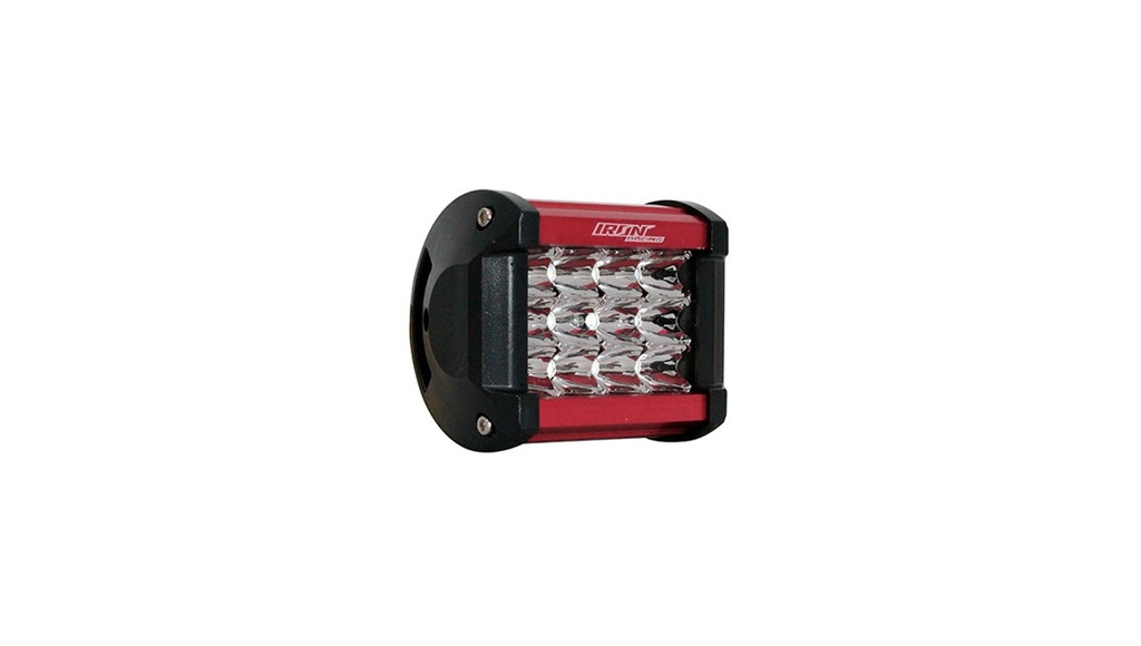 FARO AUXILIAR HYPER LEDS IR-1830 12-80V 36W 7000K 2400LM ROJO