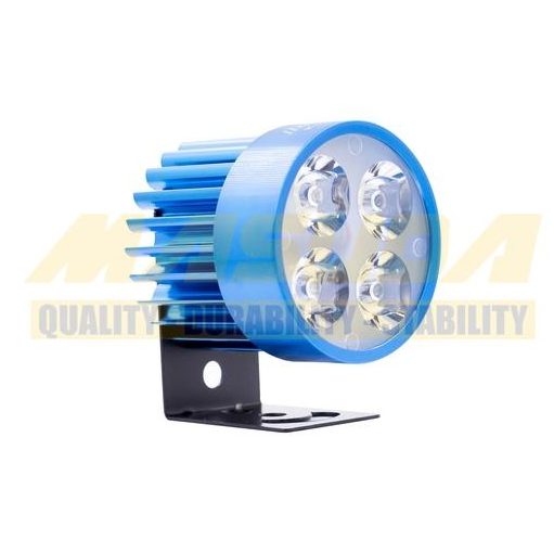 FARO AUXILIAR LEDS P/MOTOCICLETA IR1570 8-80V 4W AZUL