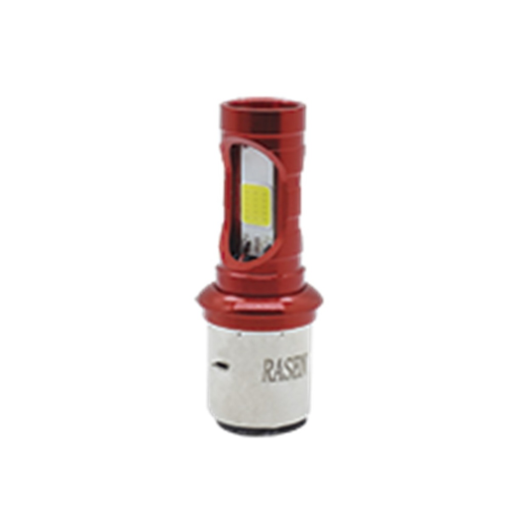 FOCO DE FARO LED MEDIA VUELTA (ROJO)