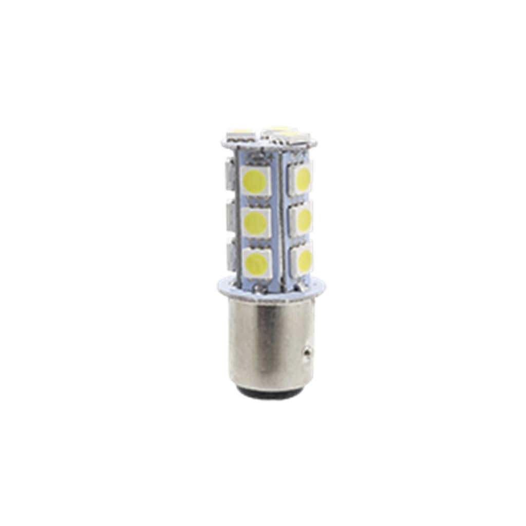 FOCO DE STOP ESTROBO 18 LED (BLANCO)