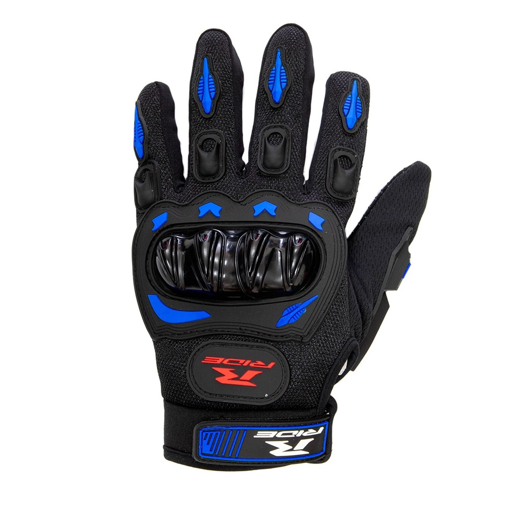 GUANTES URBAN NEGRO/AZUL M