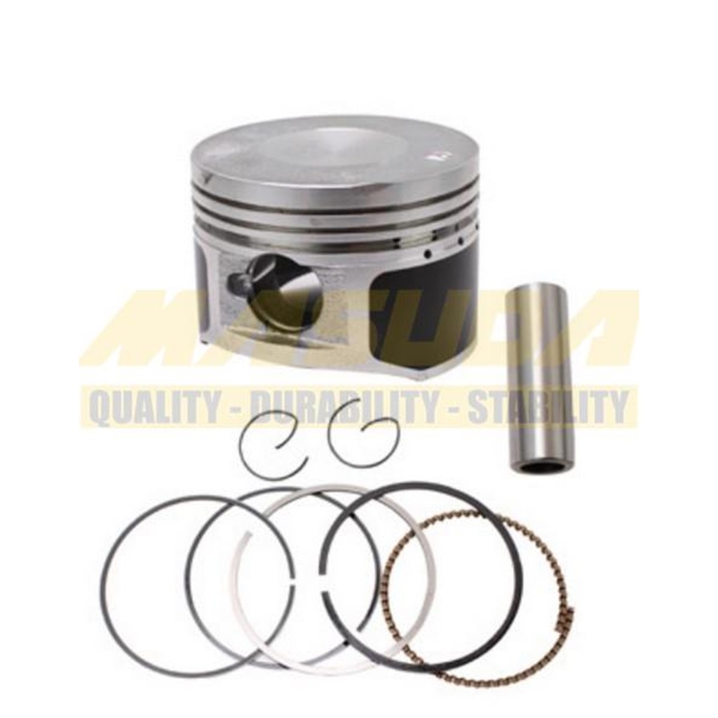 JUEGO PISTON COMPLETO SCOOTER GY6-125 CS125/DS125 125CC 0.25