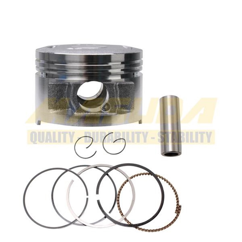 JUEGO PISTON COMPLETO YAMAHA YBR125 STD REFORZADO