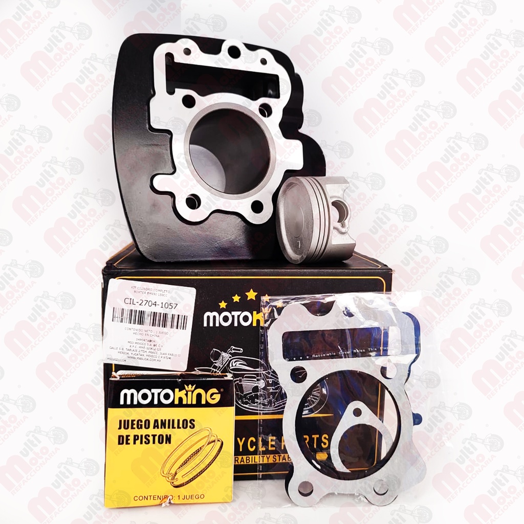 KIT CILINDRO COMPLETO BOXER BM150 150CC