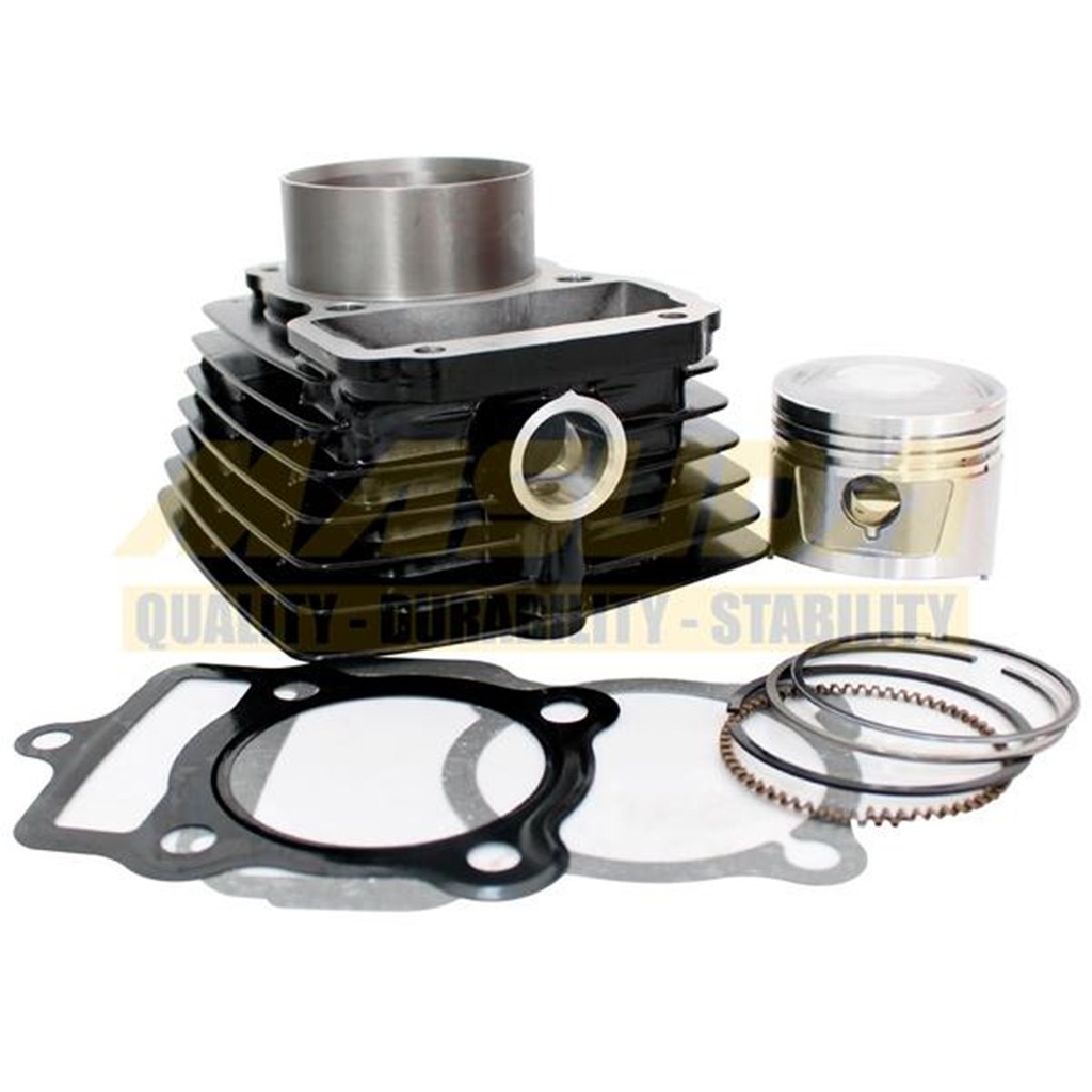 KIT CILINDRO COMPLETO CON PISTON, ANILLOS Y PASADOR ITALIKA FT150/RC150/DINAMO 150 U4