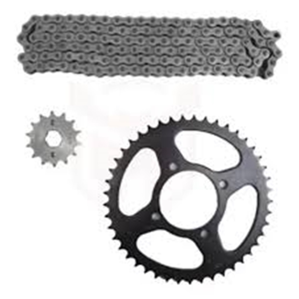 KIT DE SPROCKET IRON BOX  CADENA REFORZADA 428H- 128L SPROCKET 45T/14T 170-Z