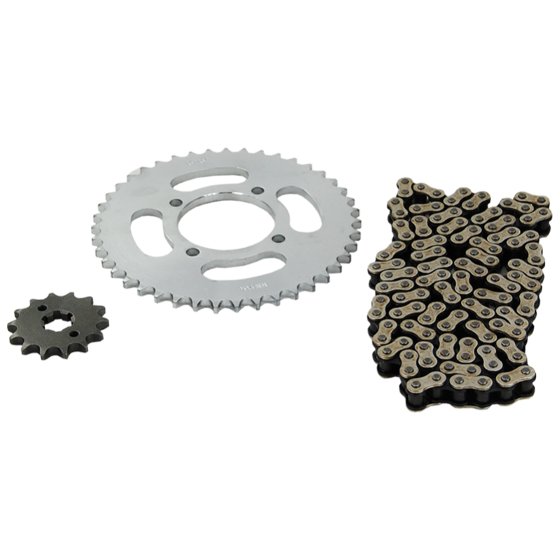 KIT DE SPROCKETS Y CADENA "WINDSOR" P/YAMAHA YBR-125 (43/14T+428HS-118L)