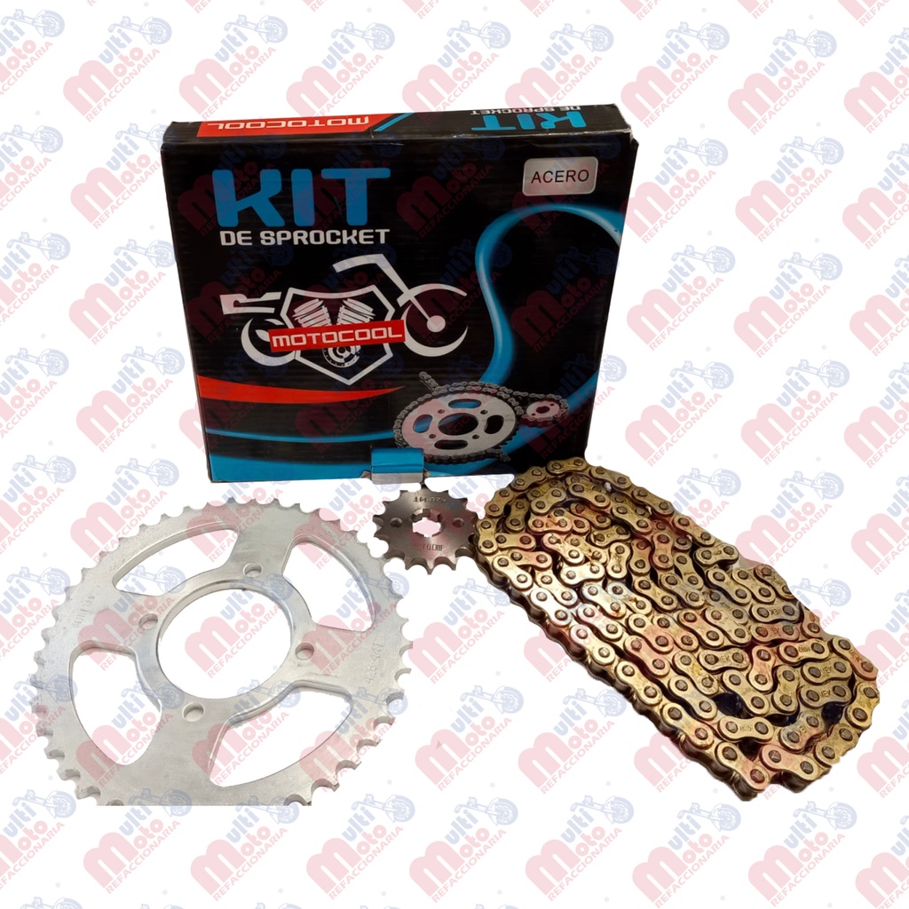 KIT SPROCKET YBR, RT200