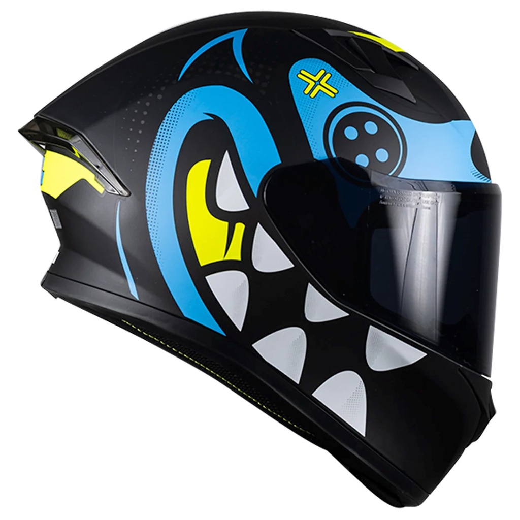 KOV CASCO PIXEL CRAZY AZUL XL