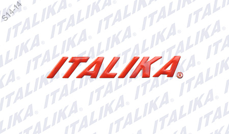 LOGO CUBIERTA LATERAL ITALIKA NARANJA 150Z