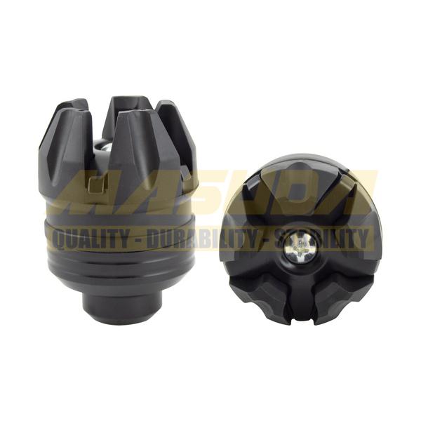 PROTECOR SLIDER PARA MOTOCICLETA IR-0901 NEGRO.