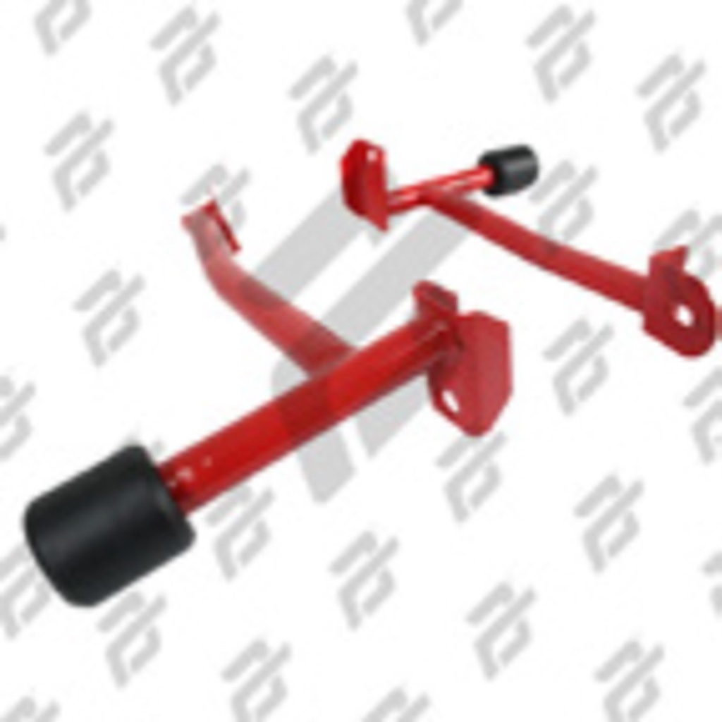 DESLIZADOR SLIDER ROJO MATE PUNTA ALUMINIO ITVORT-X 300