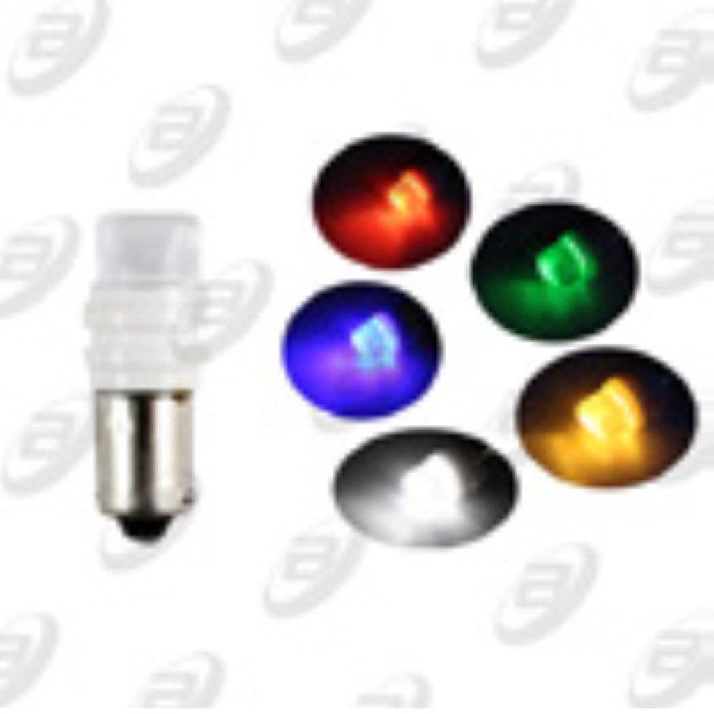 FOCO AUXILIAR PAR DE FARO 12 Vcc ANTIGOLPES SET AMARILLO, ROJO, VERDE, AZUL Y BLANCO