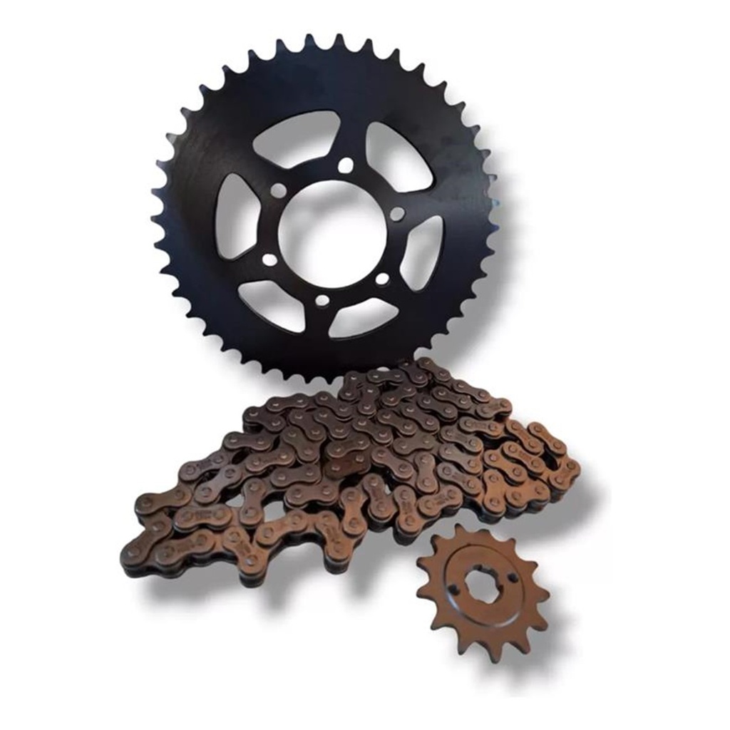 KIT DE SPROCKET IRON BOX  CADENA REFORZADA 520H- 106L SPROCKET 42T/13T IT 250-Z 19-24/ IT RT-250 16-20/ IT RT-250SP 20-24