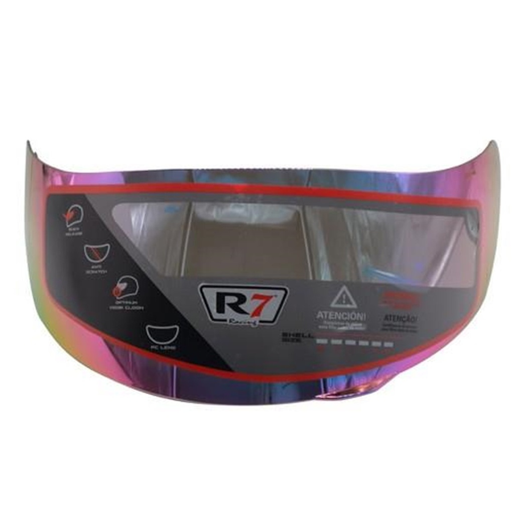 MICA PARA CASCO R7 RACING P/PAINLESS ARCOIRIS