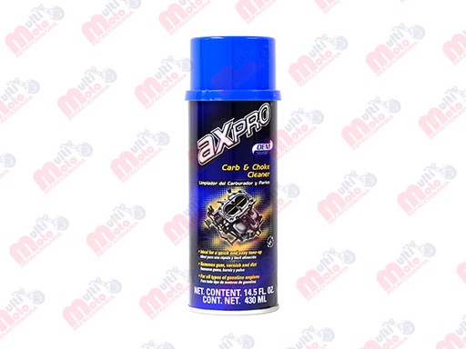 [QAX-LCAR-430M] AXPRO Limpiador de Carburador y partes 430ML