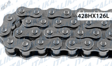 [F02030340] CADENA TRACCION ITALIKA 428HX126L REF RT180, FT180, FT200, FT200 AMARILLA, FT250  11, 12, 13, 14, 15, 16