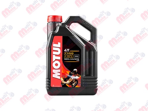 [6104-1110] ACEITE PARA MOTOR A GASOLINA 4 TIEMPOS MOTUL 7100 20W50 4L SINTETICO