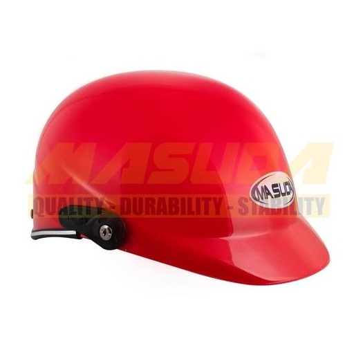 [CAS-7101-0981-P] CASCO 1/2 CACHUCHA ABS DE ALTO IMPACTO CALIDAD ISO MSD-299 ROJO