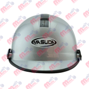 [CAS-7101-1006] CASCO 1/2 CACHUCHA ABS DE ALTO IMPACTO CALIDAD ISO MSD-300 PLATA