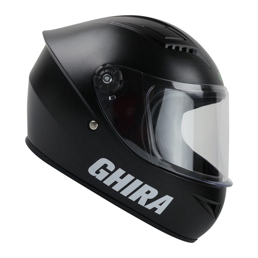 [80-9513-001] CASCO GHIRA GH1300 KIDS NEGRO MATE XS  CERRADO