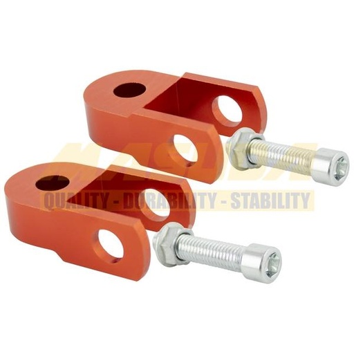 [EXT-1401-9801T] EXTENSION PARA AMORTIGUADOR DE MOTOCICLETA IR-9801 NARANJA.