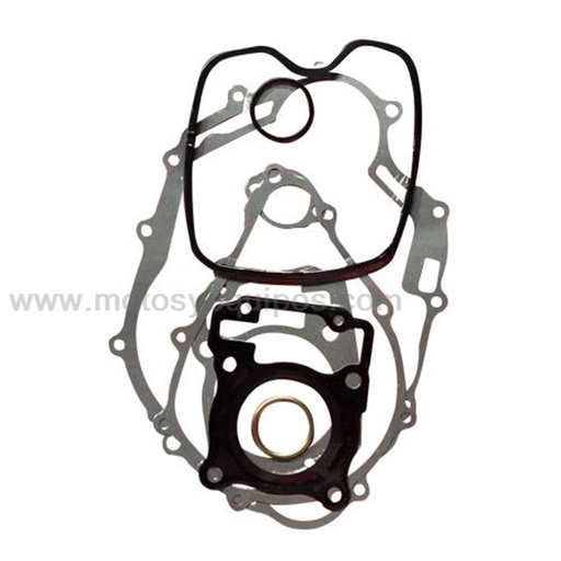 [2512-1066] JUEGO EMPAQUES COMPLETO PROMOTO INVICTA 150/GL150 CARGO/BROS 150/XR150L P/HONDA CBF150