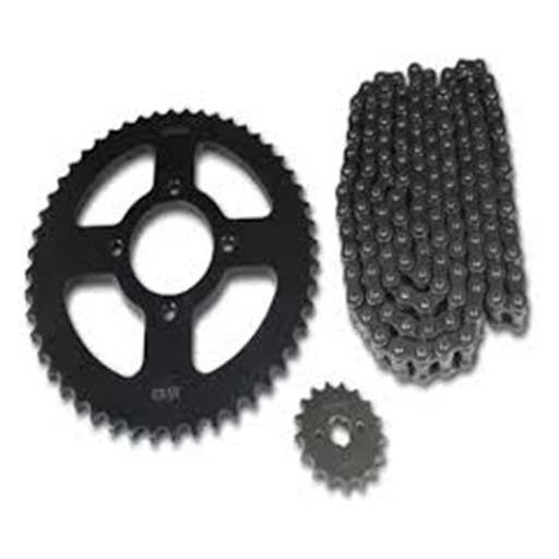 [KSP-IR48] KIT DE SPROCKET CADENA REFORZADA 428H-132L SPROCKET 50T/17T VN CROSSMAX-200 19-22/VN CROSSMAX-150 20-22