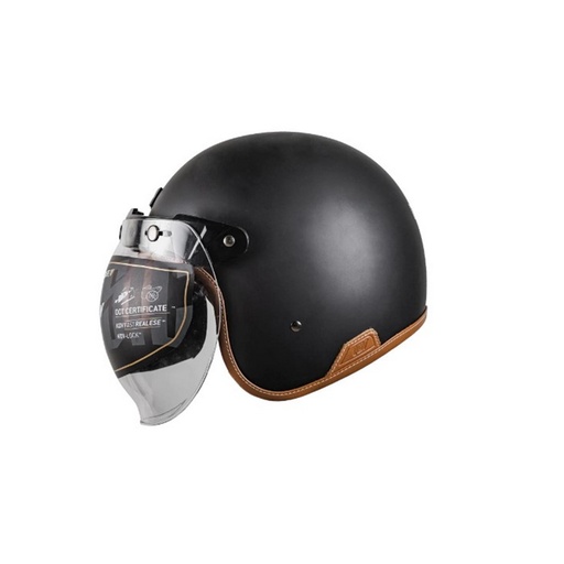 [7502305891442] KOV CASCO CLASSIC SOLIDO NEGRO MATE XL