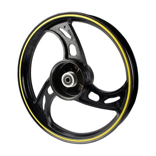 [F15030227] RIN TRAS NEGRO FILO AMARILLO FT200 TS